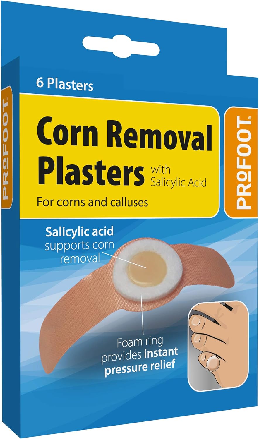 Profoot Corn Removal Plaster corn caps 2 packs of 6 Amazon.co.uk