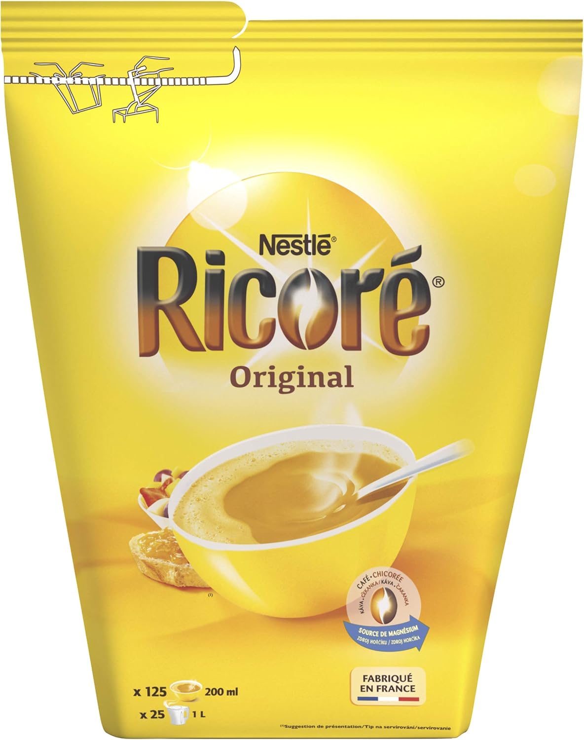 Nestle Ricore Substitut De Cafe Cafe Chicoree Sachet De 500g Amazon Fr Epicerie