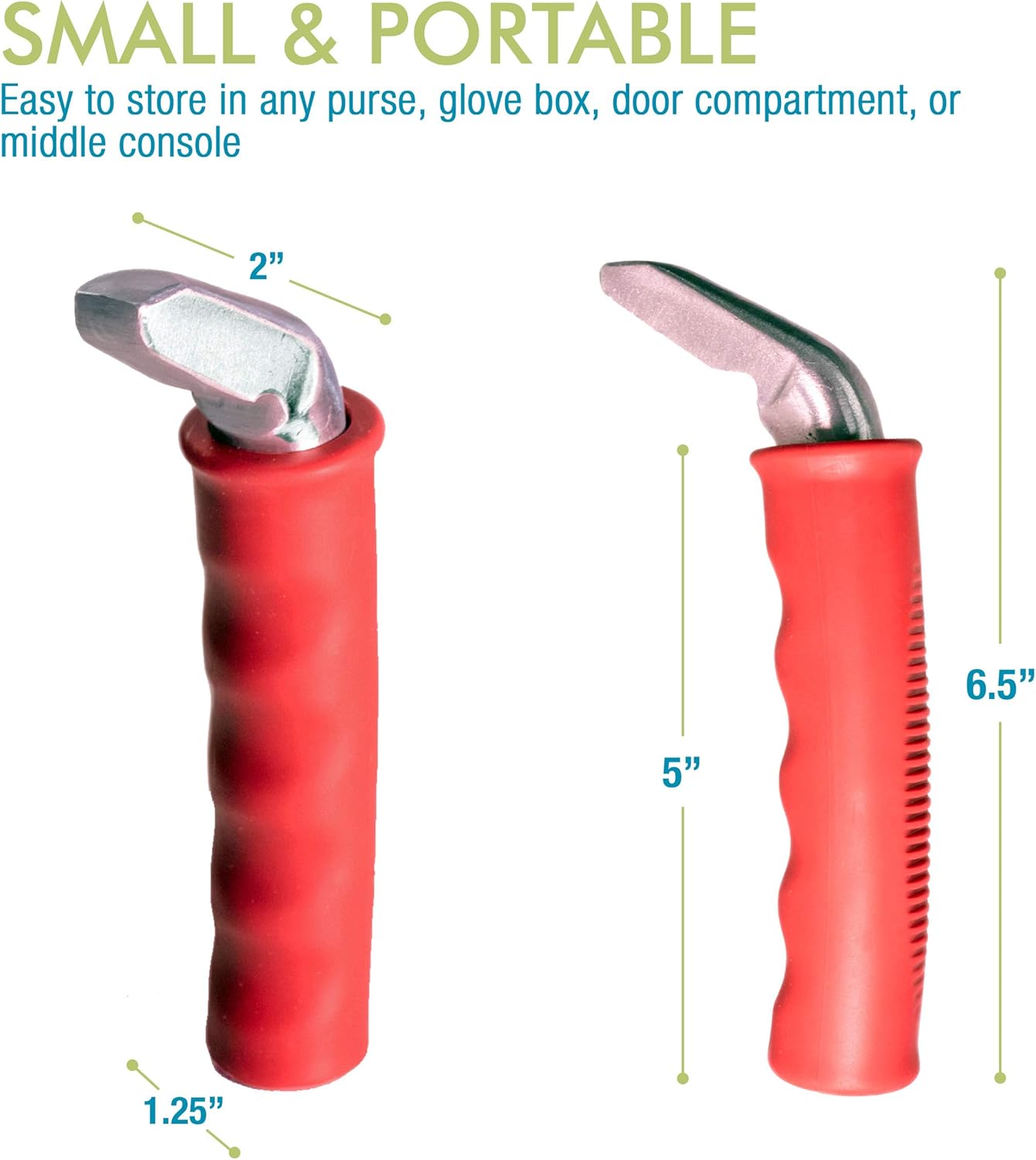 Able Life Auto Cane, Portable Vehicle Support Handle, Standing Mobility Aid, Car Assist Cane Grab Bar, Red: Health & Personal Care