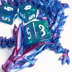 10 PC D6 dice 16mm Acrylic Dice Set for RPG MTG DND