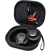 LTGEM EVA Hard Case for JBL Live 770NC/660NC/650BT/460NC/670NC/400BT/500BT and JBL Tune 770NC/710BT/720BT/760NC/700BT/750BT/510BT/660NC/520BT/500/Tour One/E45BT Bluetooth Wireless Headphone(Black)