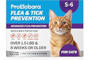 Cats & Kittens Over 1.5 lbs and 8 Weeks or Older – 6-Dose Supply