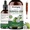 2 Fl Oz Soursop Graviola Leaf Extract Liquid, Organic Soursop Bitters Liquid, Soursop Guanabana Leaves Extract, 98% Absorption, Sugar/Gluten Free, Soursop Oil - 2 Month Supply(60ML)