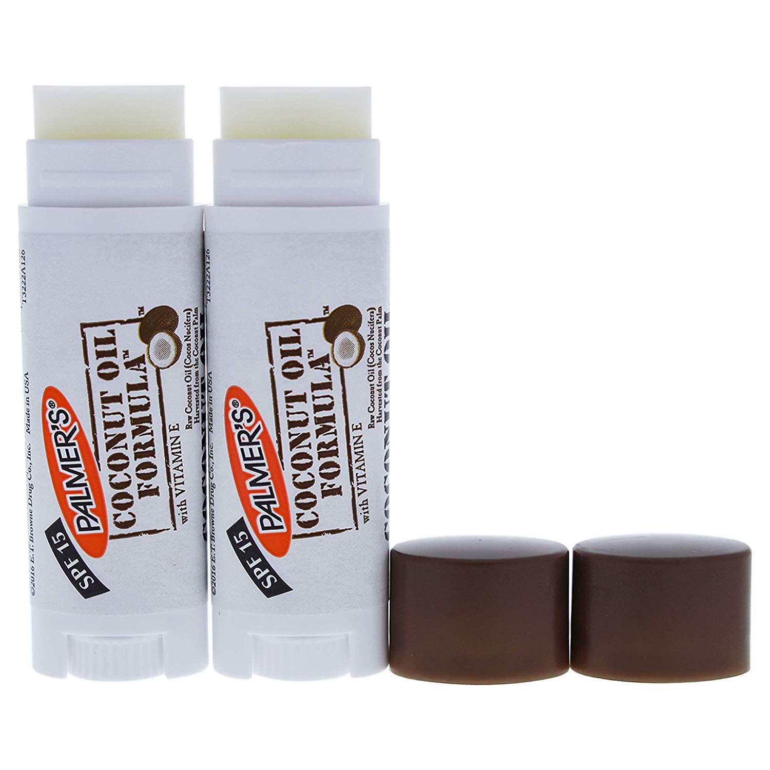 Palmer's Coconut Oil Formula Lip Balm Duo (with SPF 15) | Pack of 2 : Beauty