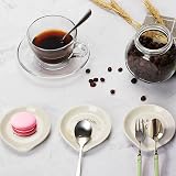 Mini Ceramic Coffee Spoon Holder with Funny Word Pattern view 5
