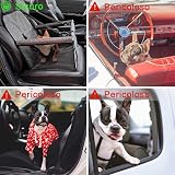 Wodondog Dog Car Booster Seat 40x32x25cm Oxford Cloth Small Pets Travel Carrier view 4