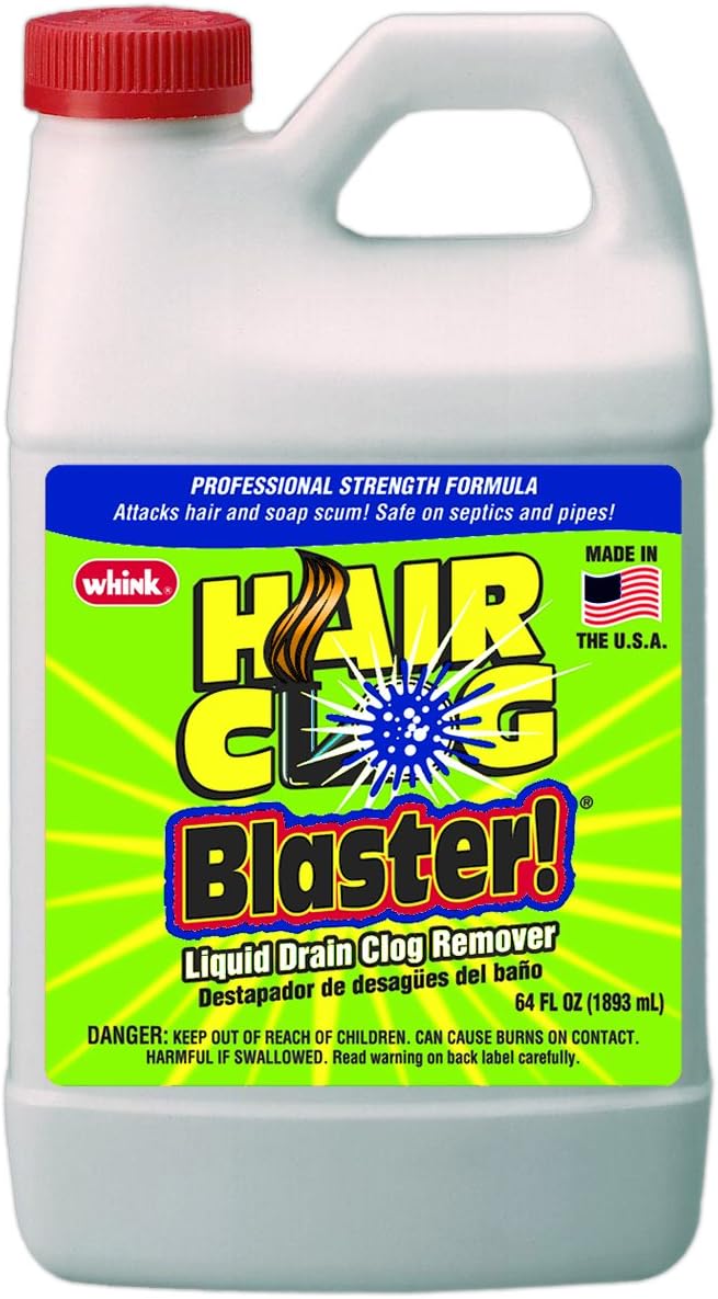 Whink Hair Clog Blaster! 64 Ounce