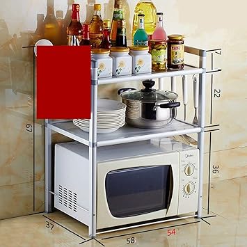 Chuan Han Cocina Microondas Estante Estante Estante Estante ...