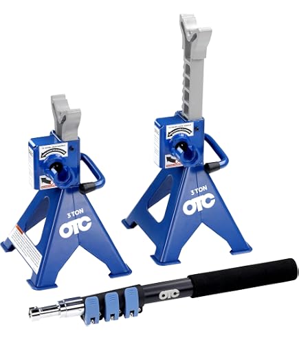 Amazon.com: OTC S06G 6-Ton Geared Jack Stand (Pair) : Automotive