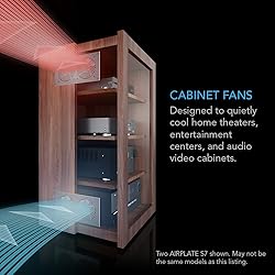AC Infinity AIRPLATE S5, Quiet Cooling Fan System