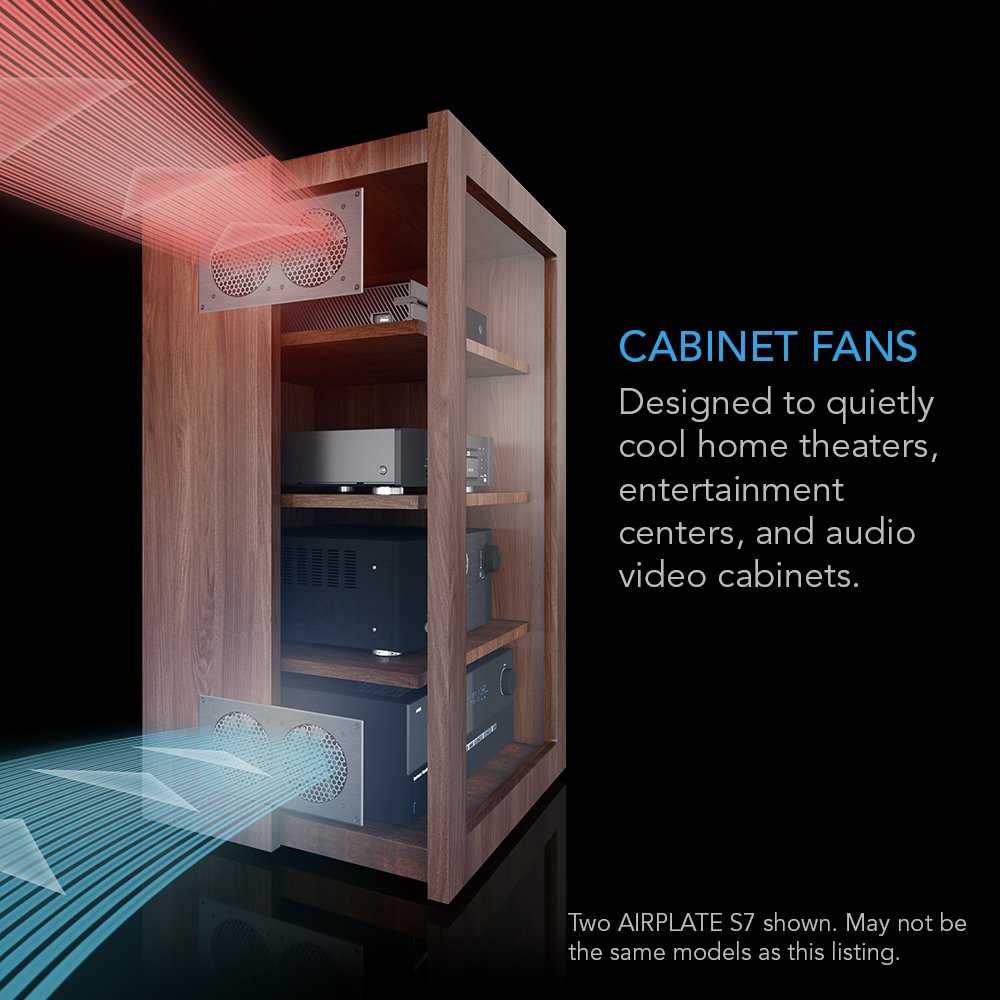 AC Infinity AIRPLATE S7, Quiet Cooling Fan System 12