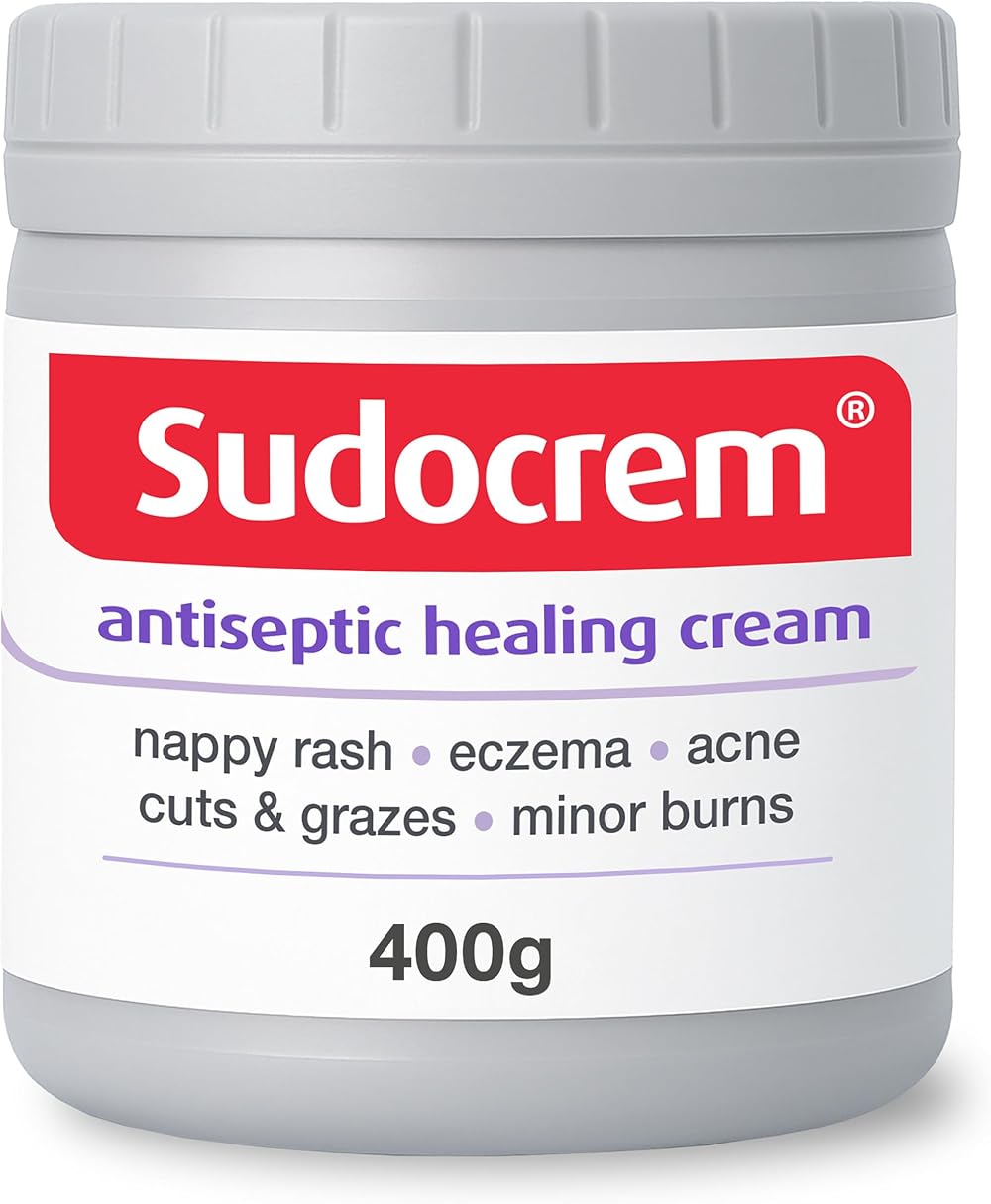 Sudocrem Antiseptic Healing Cream 400g Zinc Oxide Nappy Rash Eczema Acne Burns