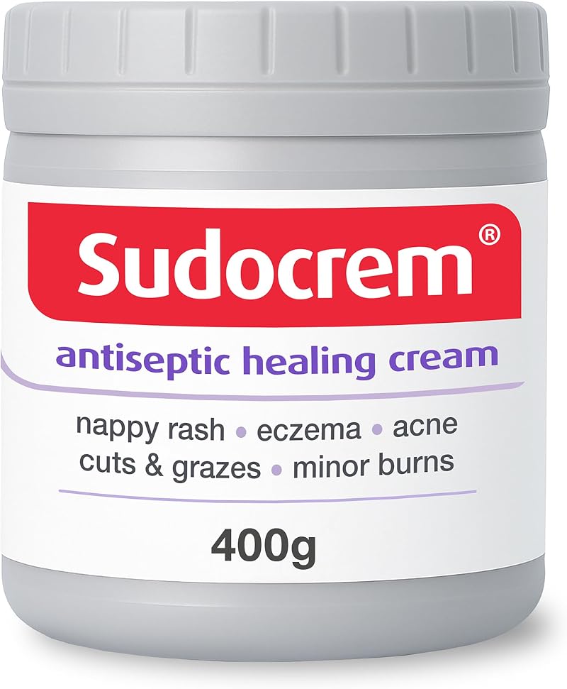 Sudocrem Antiseptic Healing Cream 400g Zinc Oxide Nappy Rash Eczema Acne Burns