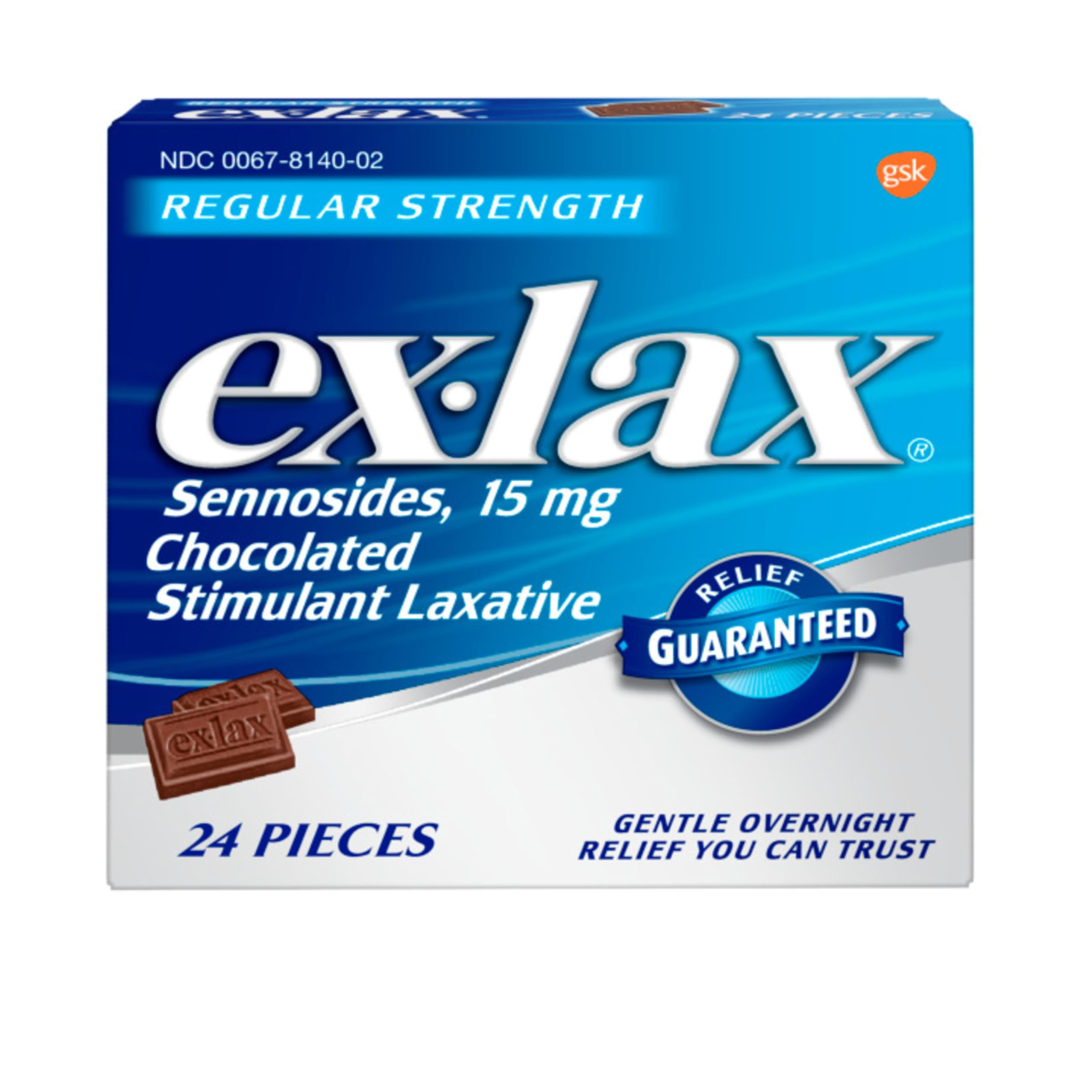 Ex-lax Regular Strength Chocolated Stimulant
