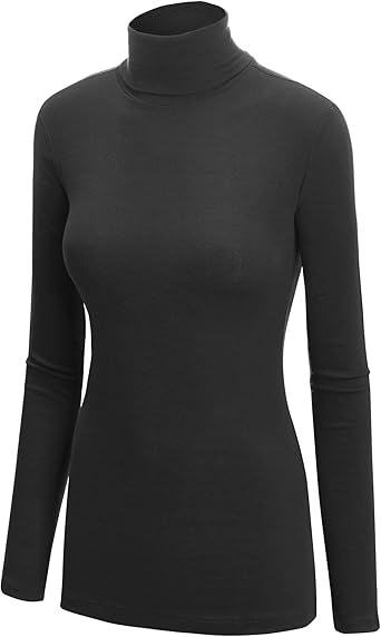 spandex turtleneck tops