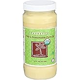 100% Sustainable and organic Palm Oil - RSPO Certified- Food Grade - Kosher - Not Hydrogenated - Soap making -14 Fl Oz