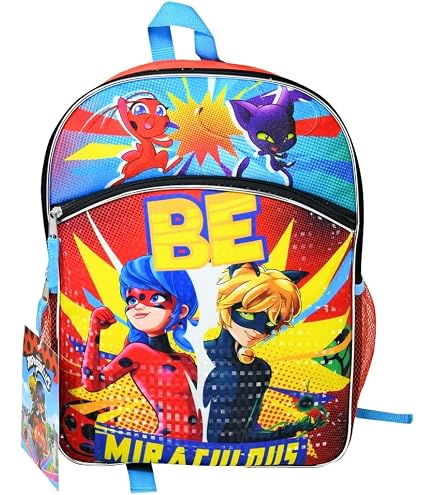 UPD Zak Miraculous Ladybug Lunchbox-Set – Mit Trinkflasche, Für Kinder Ab 3 Jahren