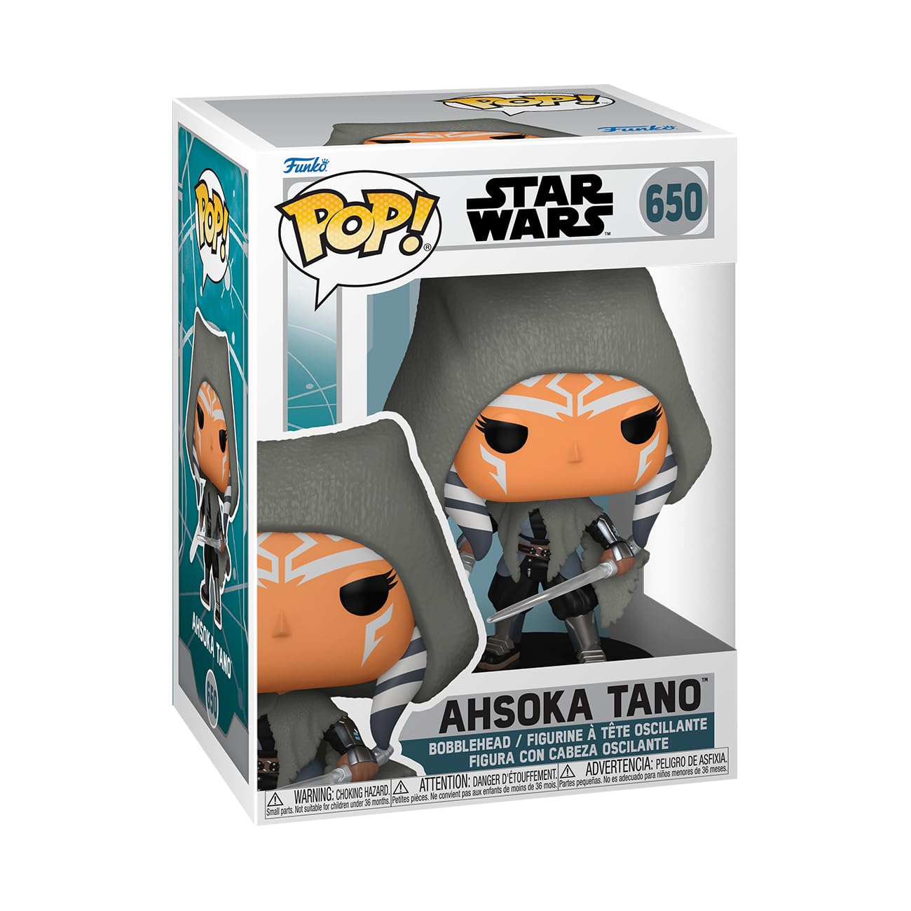 Funko Pop! Star Wars: Ahsoka TV - Ahsoka Tano With Dual Lightsabers - Collectable Vinyl Figure - Gift Idea - Official Merchandise - Toys for Kids & Adults - TV Fans - Model Figure for Collectors