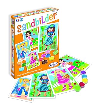 Sentosphere 08840 - Sandbilder Mädchen, Bastelset