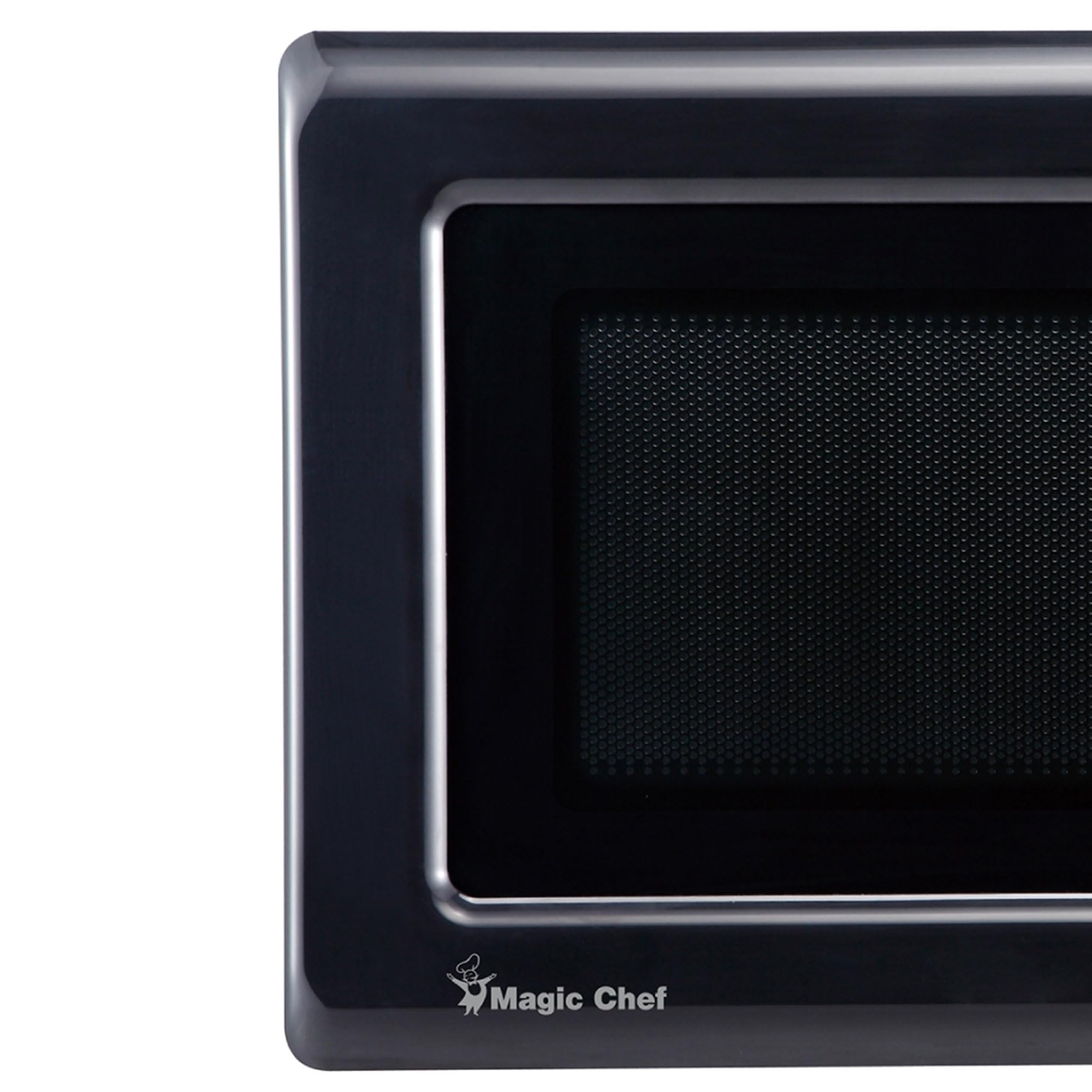 Magic Chef MC77MB Countertop Microwave Oven, Small Microwave for Compact Spaces, 700 Watts, 0.7 Cubic Feet, Black