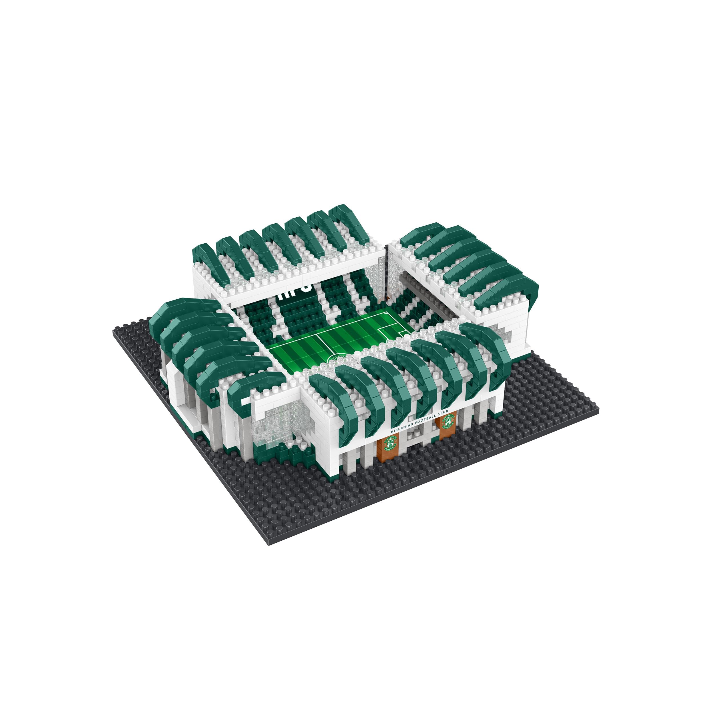 FOCO Officially Licensed Hibernian FC Easter Road BRXLZ Mini Stadium 3D Bricks Construction Toy Model