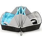 VanFn Electronics Travel Organizer Storage Bag, Travel Accessory Handle Bag, Gadgets Pouch, USB Cable, Travel Friendly Electronics Organizer P.Travel Series