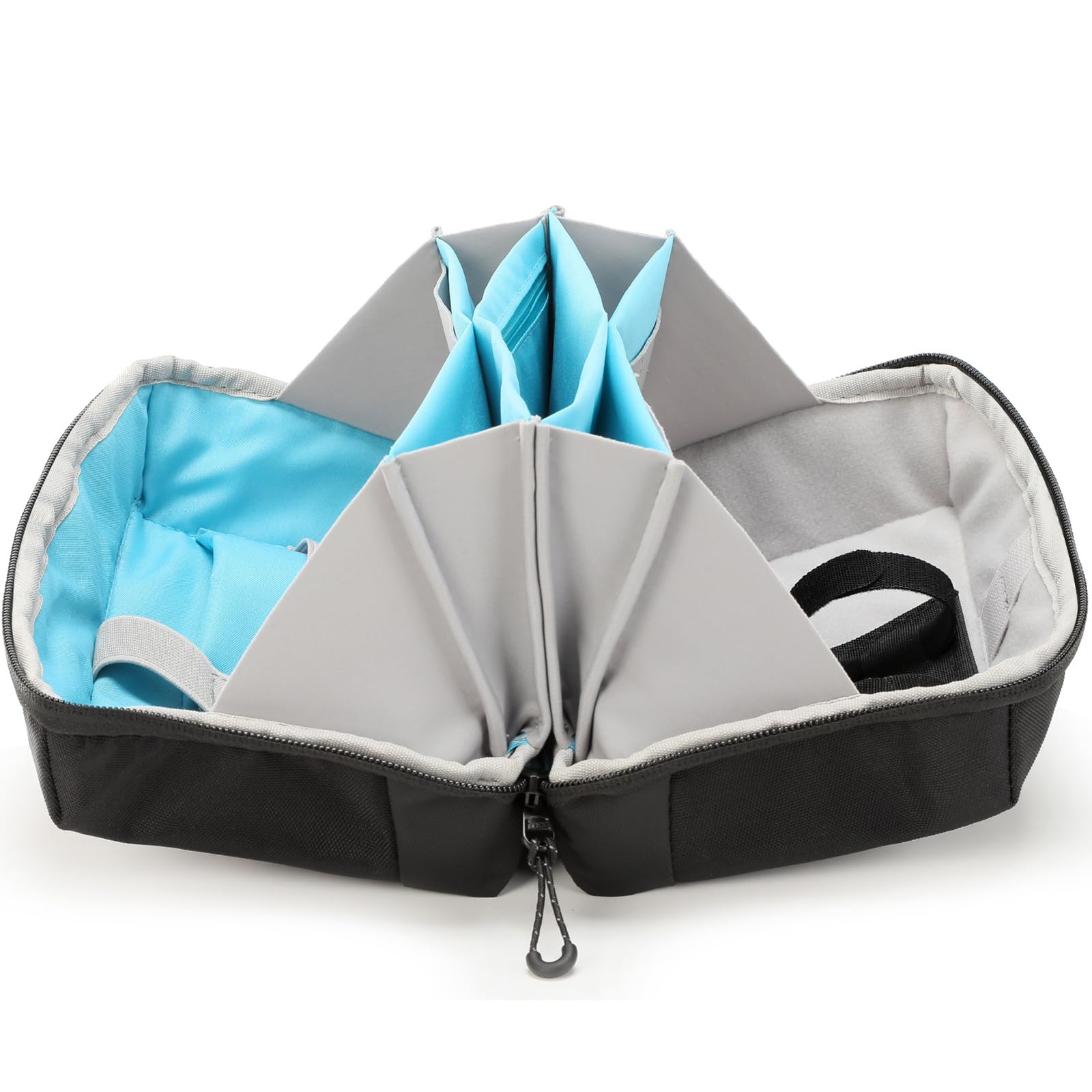 VanFn Electronics Travel Organizer Storage Bag, Travel Accessory Handle Bag, Gadgets Organizer Pouch