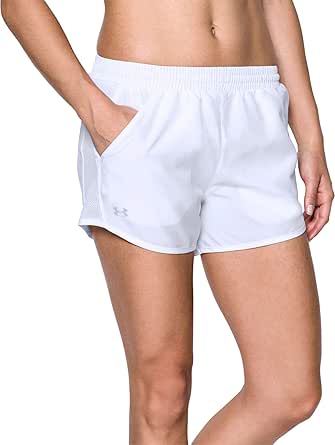under armour women's fly by mini running shorts