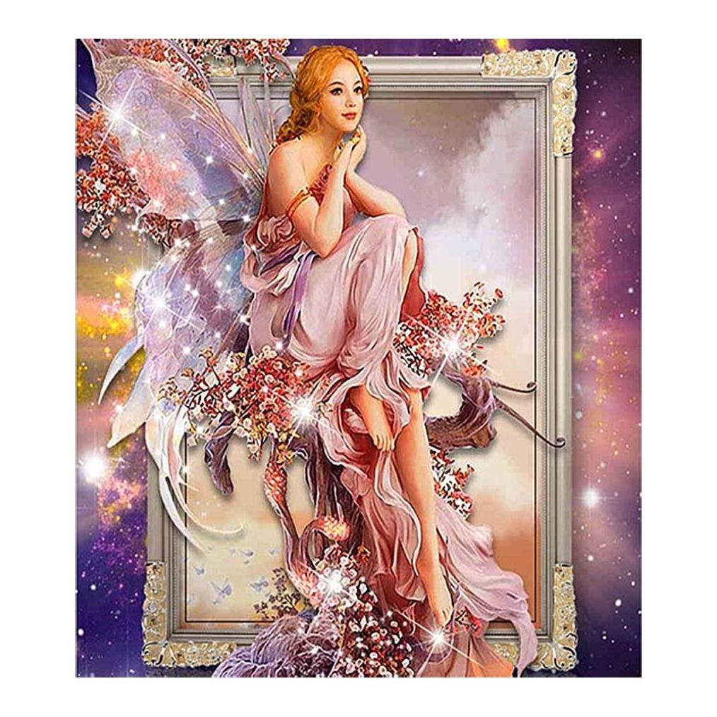 Patterns Fairy Diy Crystals Diamond Rhinestone Painting Pasted Paint By Number Kits Cross Stitch Embroidery Decor Wall Stickers Murals Bedroom Pandaie New 5d Diamond Painting Kit Arts Crafts Sewing