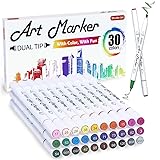 Shuttle Art 30 Colors Dual Tip Art Markers