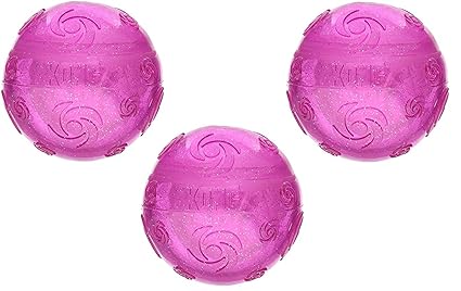 kong squeezz crackle ball