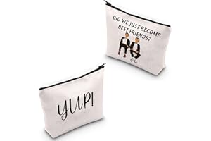 MNIGIU Step Brothers Cosmetic Bag Step Brothers Movie Merchandise Did We Just Become Friends YupMakeup Zipper Pouch Bag for Step Brothers Fan (Yup!)
