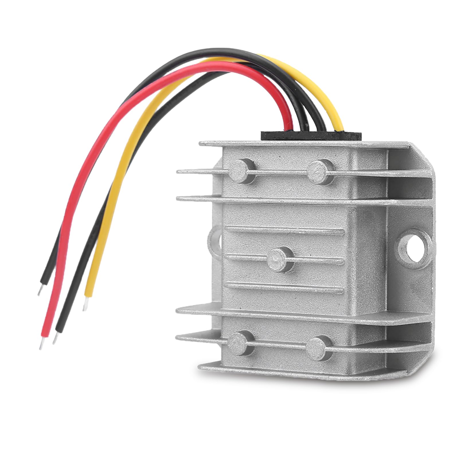 DC Voltage Booster Converter, 12V to 48V Step Up Converter, Moisture-Proof Waterproof PWM Transformer for Car