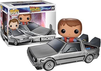 auto volver al futuro juguete