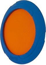 Chuckit Ultra Flight Frisbee Rubber Dog Toy Long Distance Easy Pickup view 6
