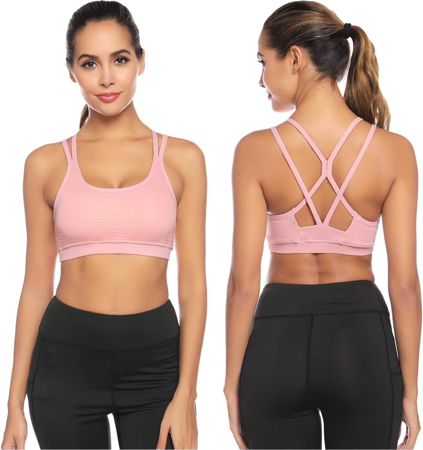 padded yoga bra
