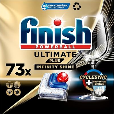 Ultimate Plus Infinity Shine Spülmaschinentabs 73 Caps
