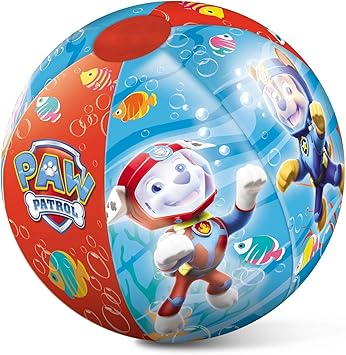 paw patrol beach ball sprinkler