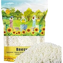 Amazon.com: CARGEN White Beeswax Pellets - 428g Beeswax