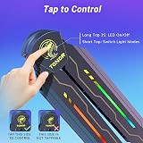 TONOR RGB Microphone Boom Arm T90 Gaming Mic Stand 11 Light Modes 360° view 3
