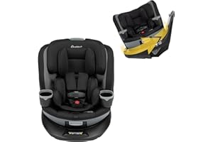 Safety 1st Turn and Go 360° DLX Rotating All-in-One Convertible Car Seat, 10 Years of Use, Rear-Facing to Booster, Effortless