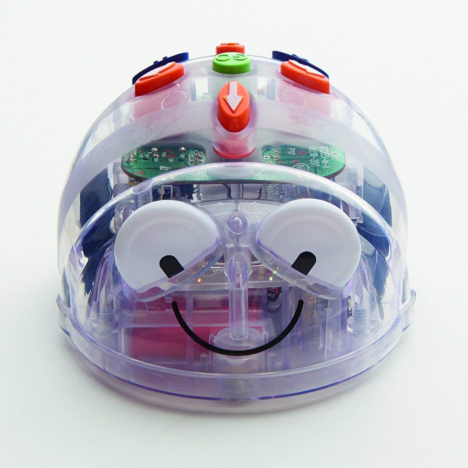 TTS Blue-Bot Educational Robot, Transparent - Robot, Ages 3+, Includes USB Charging Cable, Programming Bar