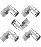 Utah Pneumatic 1/4 Push To Connect Tee Accesorios De