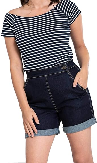 50s high waisted shorts