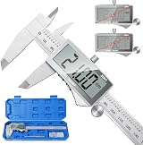 Preciva Digital Vernier Caliper 150mm Stainless Steel LCD In/Mm Conversion