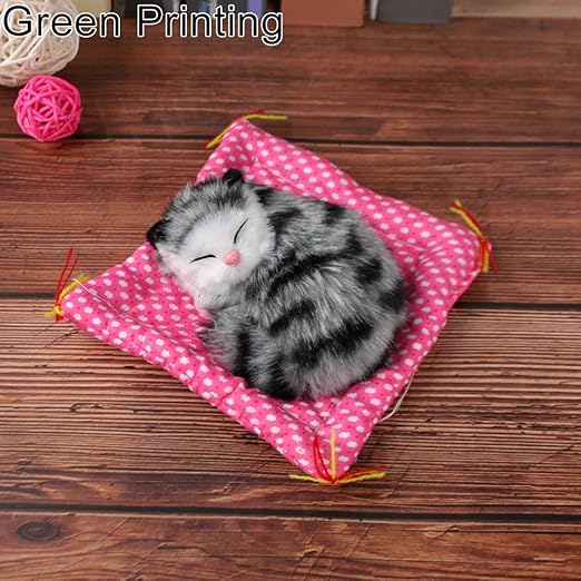 sleeping cat doll