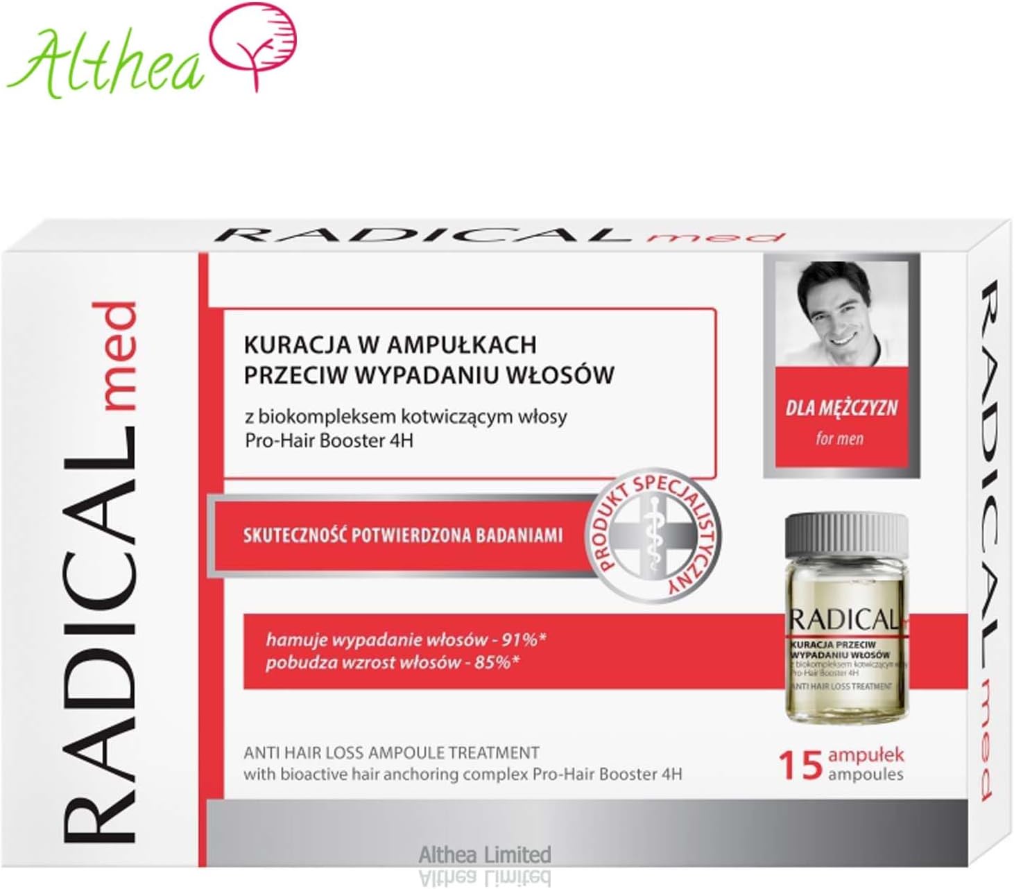 Farmona Radical Med Anti Hair Loss Ampoule Treatment 15 x 5ml Women, 75 ml (Pack of 1) - Image 5