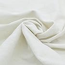 iNee Natural Linen Fabric for Needle Embroidery, Embroidery Fabric Linen 20"x 62", (Ivory)