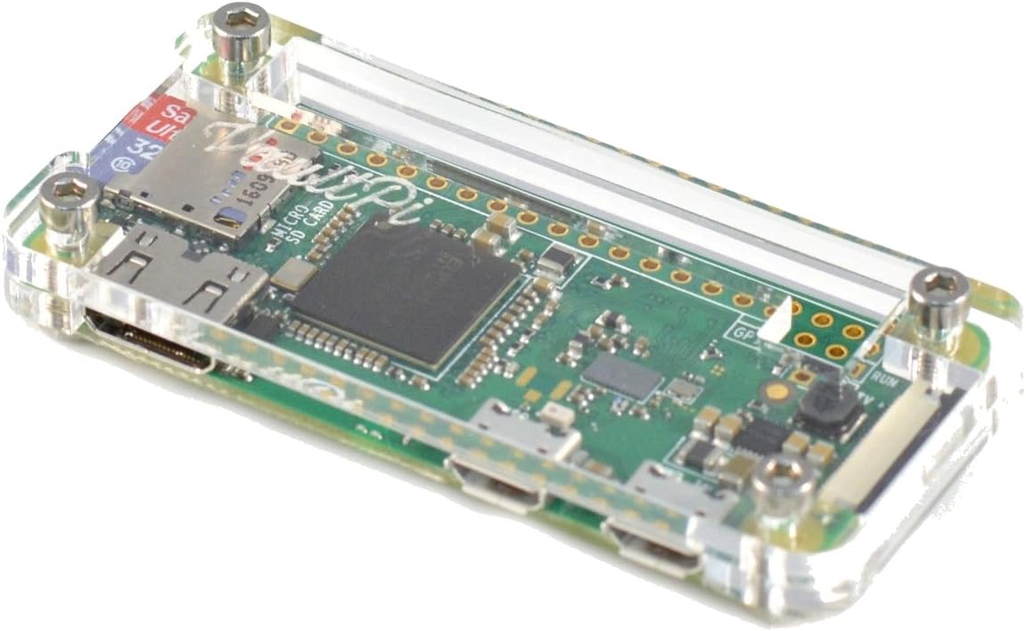 LaDicha Caja De Acrílico Transparente para Raspberry Pi Zero & Zero W: Amazon.es: Hogar