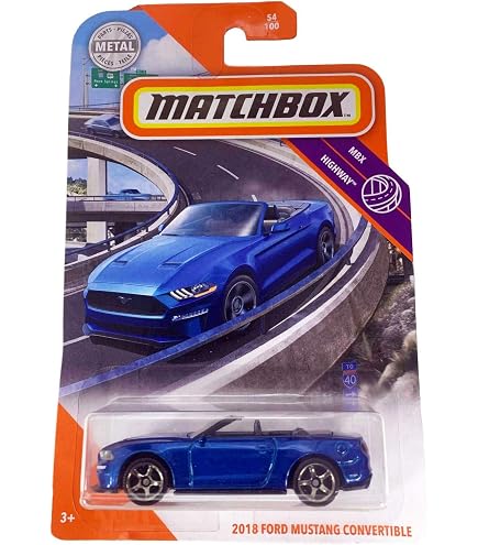 Matchbox Lot de 20 véhicules échelle 1:64, un poster inclus, jouet